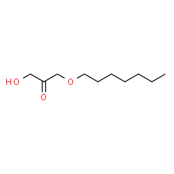 ChemSpider 2D Image | 1-(Heptyloxy)-3-hydroxyacetone | C10H20O3