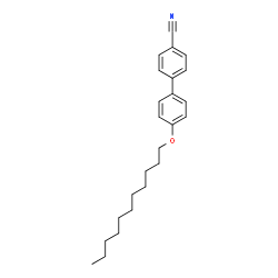 ChemSpider 2D Image | 4-Cyano-4'-undecyloxybiphenyl | C24H31NO