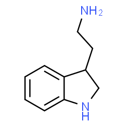 ChemSpider 2D Image | 2-(Indolin-3-yl)ethanamine | C10H14N2