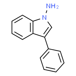 ChemSpider 2D Image | 1-Amino-3-phenylindole | C14H12N2