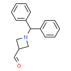 ChemSpider 2D Image | 1-benzhydrylazetidine-3-carbaldehyde | C17H17NO