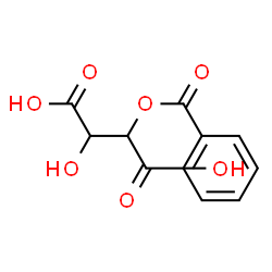 ChemSpider 2D Image | 2-(Benzoyloxy)-3-hydroxysuccinic acid | C11H10O7
