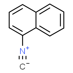 ChemSpider 2D Image | 1-Isocyanonaphthalene | C11H7N