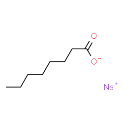 ChemSpider 2D Image | Sodium caprylate [USAN] | C8H15NaO2