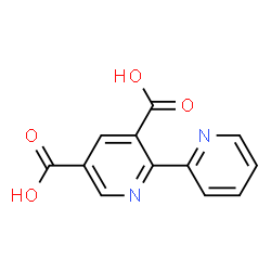 ChemSpider 2D Image | 2,2'-Bipyridine-3,5-dicarboxylic acid | C12H8N2O4