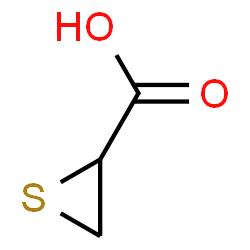 ChemSpider 2D Image | thiirancarboxylic acid | C3H4O2S