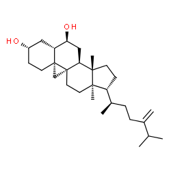ChemSpider 2D Image | Roxburghiadiol B | C29H48O2