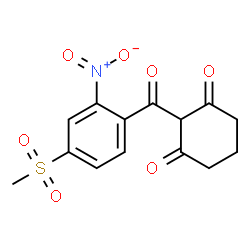 ChemSpider 2D Image | mesotrione | C14H13NO7S