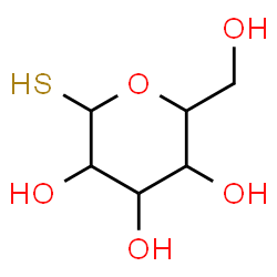 ChemSpider 2D Image | 1-Thiohexopyranose | C6H12O5S