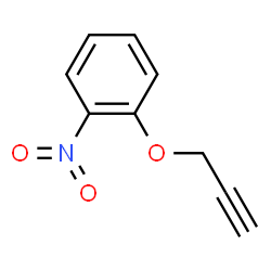 ChemSpider 2D Image | 1-Nitro-2-prop-2-ynyloxy-benzene | C9H7NO3