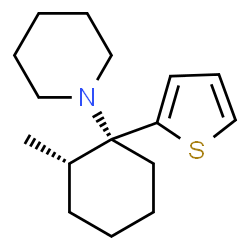 ChemSpider 2D Image | (1R,2S)-gacyclidine | C16H25NS