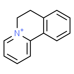 ChemSpider 2D Image | 6,7-Dihydropyrido[2,1-a]isoquinolinium | C13H12N