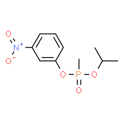 ChemSpider 2D Image | Isopropyl 3-nitrophenyl methylphosphonate | C10H14NO5P