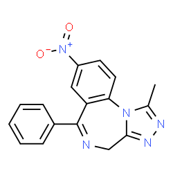 ChemSpider 2D Image | NITRAZOLAM | C17H13N5O2
