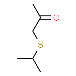 ChemSpider 2D Image | 1-(Isopropylsulfanyl)acetone | C6H12OS