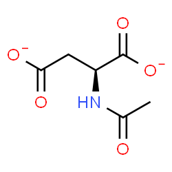 ChemSpider 2D Image | Acetyl-l-aspartate | C6H7NO5
