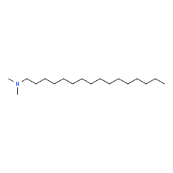 ChemSpider 2D Image | N,N-Dimethylpalmitylamine | C18H39N