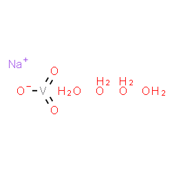 ChemSpider 2D Image | Sodium oxido(dioxo)vanadium hydrate (1:1:4) | H8NaO7V