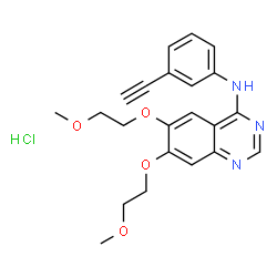 ChemSpider 2D Image | Erlotinib hydrochloride | C22H24ClN3O4