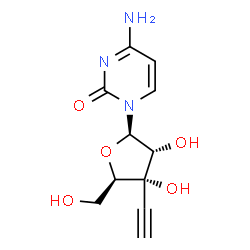 ChemSpider 2D Image | Ethynylcytidine | C11H13N3O5