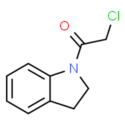 ChemSpider 2D Image | 1-(2-chloroacetyl)indoline | C10H10ClNO