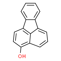 ChemSpider 2D Image | 3-Fluoranthenol | C16H10O