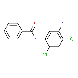 ChemSpider 2D Image | N-(5-Amino-2,4-dichlorophenyl)benzamide | C13H10Cl2N2O