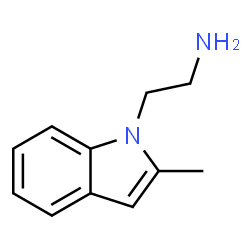 ChemSpider 2D Image | 2-(2-Methyl-1H-indol-1-yl)ethanamine | C11H14N2