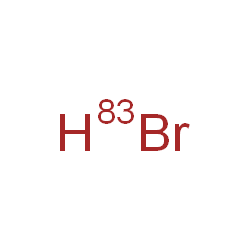 ChemSpider 2D Image | (~83~Br)Hydrogen bromide | H83Br