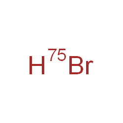 ChemSpider 2D Image | BROMINE BR-75 | H75Br