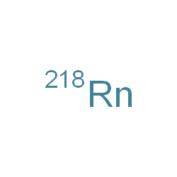 ChemSpider 2D Image | (~218~Rn)Radon | 218Rn