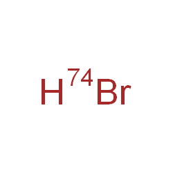 ChemSpider 2D Image | (~74~Br)Hydrogen bromide | H74Br