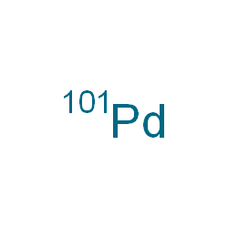 ChemSpider 2D Image | (~101~Pd)Palladium | 101Pd