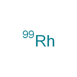 ChemSpider 2D Image | (~99~Rh)Rhodium | 99Rh