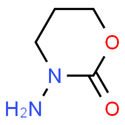 ChemSpider 2D Image | 3-Amino-1,3-oxazinan-2-one | C4H8N2O2