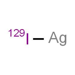 ChemSpider 2D Image | Silver(1+) (~129~I)iodide | Ag129I