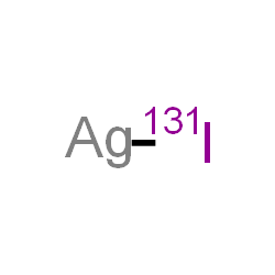 ChemSpider 2D Image | Silver(1+) (~131~I)iodide | Ag131I