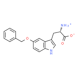 ChemSpider 2D Image | 5-benzyloxytryptophan | C18H18N2O3