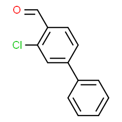 ChemSpider 2D Image | 3-Chloro-4-biphenylcarbaldehyde | C13H9ClO