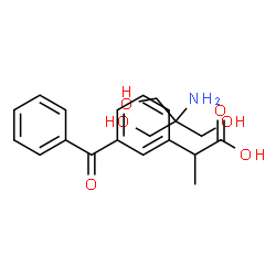 ChemSpider 2D Image | DEXKETOPROFEN TROMETHAMINE | C20H25NO6