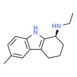 ChemSpider 2D Image | (1S)-N-Ethyl-6-methyl-2,3,4,9-tetrahydro-1H-carbazol-1-amine | C15H20N2