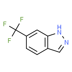 ChemSpider 2D Image | 6-(Trifluoromethyl)-1H-indazole | C8H5F3N2