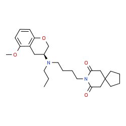 ChemSpider 2D Image | alnespirone | C26H38N2O4