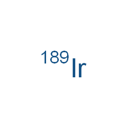ChemSpider 2D Image | (~189~Ir)Iridium | 189Ir