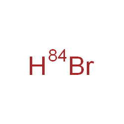 ChemSpider 2D Image | (~84~Br)Hydrogen bromide | H84Br