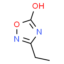 ChemSpider 2D Image | 3-Ethyl-1,2,4-oxadiazol-5(2H)-one | C4H6N2O2
