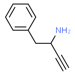 ChemSpider 2D Image | 1-Phenyl-3-butyn-2-amine | C10H11N