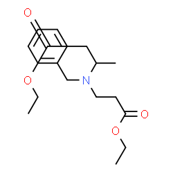 ChemSpider 2D Image | Ethyl 3-[benzyl(3-ethoxy-3-oxopropyl)amino]butanoate | C18H27NO4
