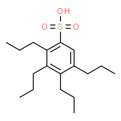 ChemSpider 2D Image | 2,3,4,5-Tetrapropylbenzenesulfonic acid | C18H30O3S