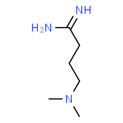 ChemSpider 2D Image | 4-(Dimethylamino)butanimidamide | C6H15N3